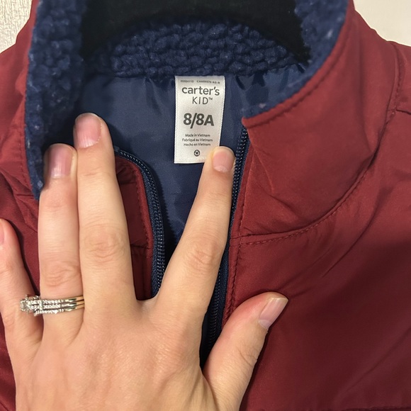 5 for $35 Kids Sherpa vest size 8 - Picture 3 of 3
